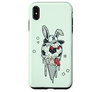 Soccer Bunny Referee Whistle Cool Rabbit Football Case for iPhone XS Max