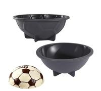 Soccer Cake Mold, Half Sphere Baking Pan, System Set Non Stick 3D Dessert Mold Kit, Easy Release Cake Baking Design, Party Style Sports Bake Tool, Cakes Pans for Kitchen Use
