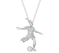 Soccer Cleats and Ball Silver or Gold Necklace - Show Your Love for the Beautiful Game!", - Score Style Points On and Off the Field! Stainless Steel Soccer Fan Pendant - Hip-Hop Street Style Necklace