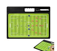 Soccer Clipboard,Magnetic Training Equipment,Double Sided Football Clipboard with Marker Pen | for Player Training, Game, Field, Practice, Match, Strategy Planning