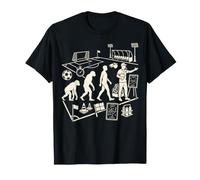 Soccer Coach Evolution Football Training Graphic T-Shirt