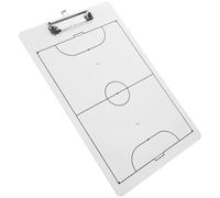 Soccer Coaching Board 5-Person Reusable Writing Match PVC White