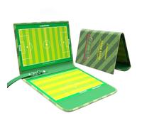 Soccer Coaching Board, Soccer Clipboard for Coaches, Double-Sided Use, Foldable Design, Lightweight and Portable, Suitable for Competitions, Teaching