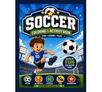 soccer coloring & Activity book: FOR KIDS