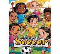 Soccer Coloring Book For Kids Aged 8-12: coloring pictures for Soccer lovers from all over the world,Book for Kids