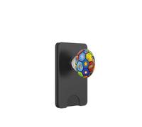 Soccer Comic Book Pop Art Graphic Retro Halftone PopSockets PopWallet for MagSafe