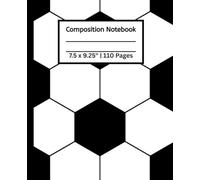Soccer Composition Notebook: Soccer Journal Notebook
