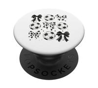 Soccer Coquette Vintage Mom Preppy Soccer Women Streetwear PopSockets Adhesive PopGrip
