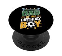 Soccer Dad Of The Birthday Boy Party Celebration PopSockets Adhesive PopGrip