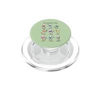 Soccer Duck Team Funny Duckfoot Nine Cartoon Players Design PopSockets PopGrip for MagSafe