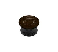 Soccer Faith Focus Finish Philippians Christian Verse PopSockets Adhesive PopGrip