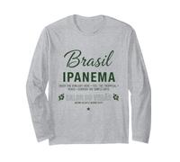 Soccer Fan 2026 Brasil Ipanema Calor Do Verao Long Sleeve T-Shirt
