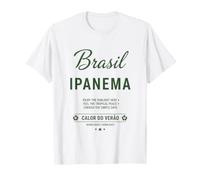 Soccer Fan 2026 Brasil Ipanema Calor Do Verao T-Shirt