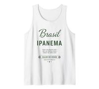 Soccer Fan 2026 Brasil Ipanema Calor Do Verao Tank Top