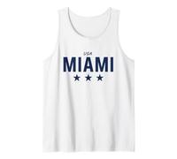 Soccer Fan 2026 USA Miami Three Stars Tank Top