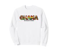 Soccer Fan Shirt 2026 Ghana Go Black Stars Supporters Sweatshirt