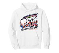 Soccer Fan Shirt 2026 USA One Nation One Team Pullover Hoodie