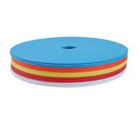 Soccer Flat Disc Markers - Portable Football Agility Plates for Training | Sturdy with Lightweight Sports, Cones Soccer Basketball Drills, Speed Coordination Fitness Equipment for Kids Adults
