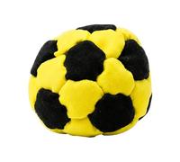 Soccer Footbag Sack for Kick Ball, Assorted Foot Bag Stuffed Hacky for Adults, Juggling Balls for Beginners, Portable Puzzle Football, Handmade Crafts (E)