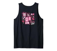 Soccer Girl Stamp Bow Game Day Tank Top