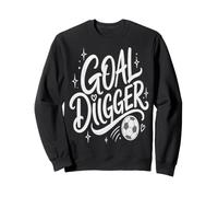 Soccer Goal Getter Ambitious Athlete Design Sweatshirt