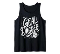 Soccer Goal Getter Ambitious Athlete Design Tank Top