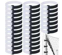 Soccer Goal Net Straps - 50 Pieces Sturdy Holding Ties | Placement Ties for Soccers Nets | Stable Outdoor Gym Playground Sport Training Kids Boys Accessories Ball Cords Rebounder Accessorie