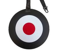 Soccer Goal Target - Folding Shooting Trainer | Bounce Aid with Adjustable Strap | Backyard Field Practice Equipment, Precision Improvement Agility Speed for