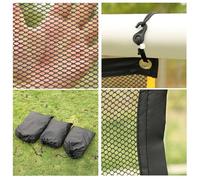 Soccer Goal Target - Heavy Duty Scoring Training Equipment, Practice | Adjustable Soccer Training, Shot Skills Improvement, Outdoor Goal Accessories for Kids Adults.