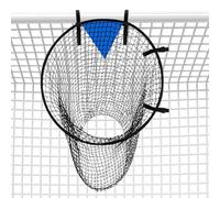 Soccer Goal Target Net - Durable Top Bins Trainer, Adjustable Buckle Straps | Polyester Mesh With Visible Scoring Zones, Secure Setup For Kids Practice, Accuracy Drills, And Performance Improvement