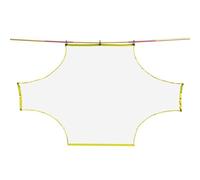 Soccer Goal Target Net | Targett Nets Lite with 5 Targets Zones | Practice and Passing Accuracy | Colored Fluorescent Goall Shot Scoring & Training Aid Soccerr Goals Frame Not Included