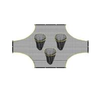 Soccer Goal Target - Professional Soccer Training Equipment With Marked Scoring Zones, Practice Target Equipment System | Goal Skills Improvement Training Aid For Players Coaches Team Drills M