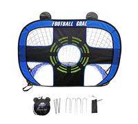 Soccer Goal with Quick Assembly Polyester Net & Steel Frame for Indoor/Outdoor Skill Drills Pliable Football Net for Children