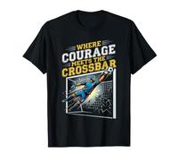 Soccer Goalkeeper Courage Crossbar Netminder T-Shirt