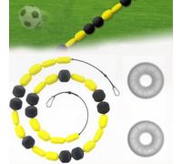 Soccer Goalkeeper Training Equipment, 2.5/4M Single Line Goalkeeper Ball Deflector, Multiple Different Refraction Angles, Enhanced Reaction Time & Ball Control, Enhanced Soccer Practice 4m