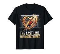 Soccer Goaltender Diving Net Guarding T-Shirt
