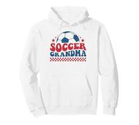 Soccer Grandma Vintage Soccer Fan Support Soccer Family Pullover Hoodie