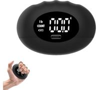 Soccer grip strength tester, digital grip strength tester pressure ball with smart LED display, maximum weight capacity 396 lbs, suitable for sports, fitness, gym and home workouts