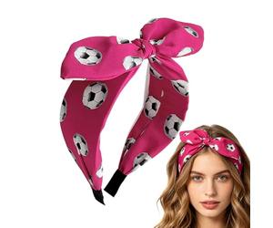 Soccer Headband - Elastic Sports Band, Comfortable Hair Control Accessory, Fashion Athletic Headband for Active Wear, Sports, Headbands for Game Day Use 7.48x5.12inch