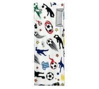 Soccer Headband - Sweat Absorbent Sports Hair Band for Training Comfort Control | Elastic Moisture Wicking Non Slip Fabric Running Fitness Football Workout Yoga Athletic Accessory 7.87x2.36x0.39in