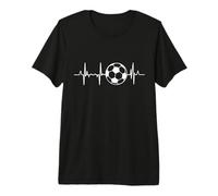 Soccer Heartbeat for Boys Premium T-Shirt