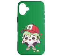 Soccer Ice Cream Drip Mexican Flag Sport Love Men Boys Kids Case for iPhone 16 Plus