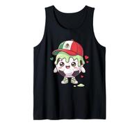 Soccer Ice Cream Drip Mexican Flag Sport Love Men Boys Kids Tank Top