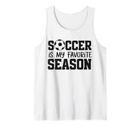 Soccer is My Favorite Season Tank Top