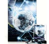 Soccer Kick 1000 Pieces Jigsaw Puzzles for Adults Mental Logic Toy Serene Time Firm Cut (38x26cm)