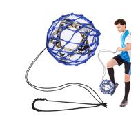Soccer Kick Trainer Portable Soccer Throwing Net Juggling Trainer
