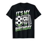 Soccer Lovers Eighth Year Celebration Its My 8th Birthday T-Shirt