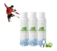 Soccer Magic Spray, 2024 Cold Spray for Sports Injuries, Portable Summer Cooling Magic Spray Soccer, Magic Soccer Spray for Pain, Cool Down Quickly and Return Confidently (3PC)