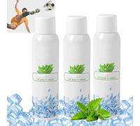 Soccer Magic Spray, 2024 Cold Spray for Sports Injuries, Portable Summer Cooling Magic Spray Soccer, Magic Soccer Spray for Pain, Cool down Quickly and Return Confidently (3pcs)