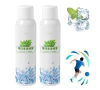 Soccer Magic Spray, 2024 Cold Spray for Sports Injuries, Portable Summer Cooling Magic Spray Soccer, Magic Soccer Spray for Pain, Cool Down Quickly and Return Confidently (2PC)